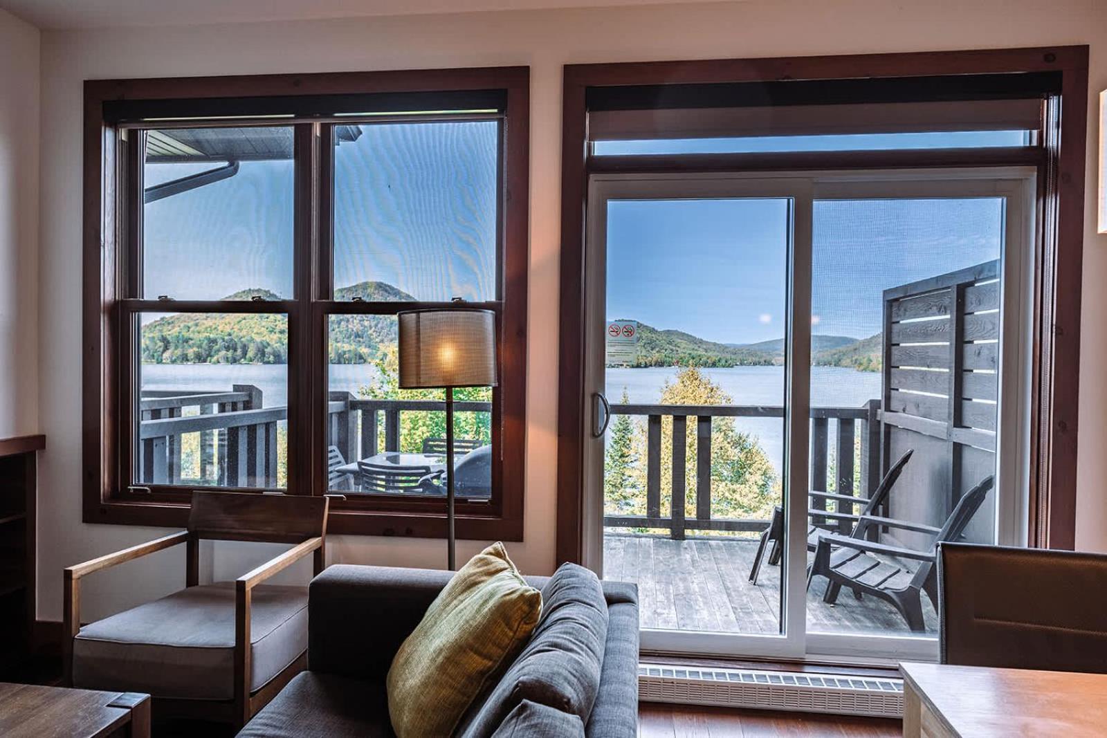 Lakefront Mountain View - Resort Loft Lac-Superieur Exterior foto
