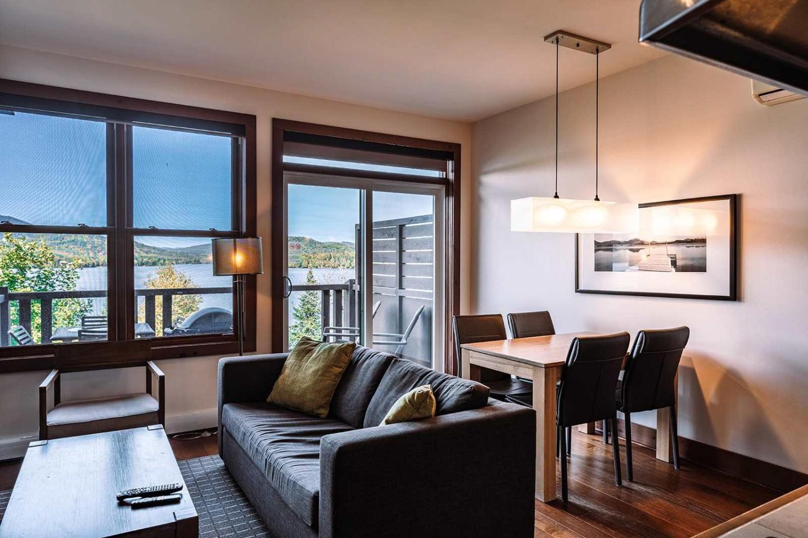 Lakefront Mountain View - Resort Loft Lac-Superieur Exterior foto